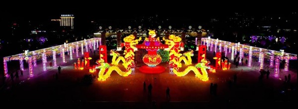 赤峰市阿魯科爾沁旗2024年春節亮化